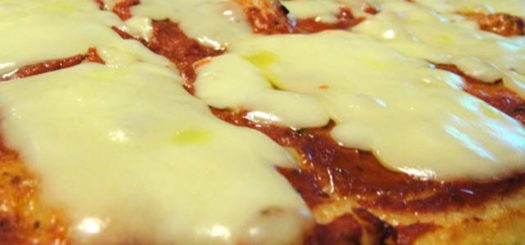 Pizza Margherita in Teglia