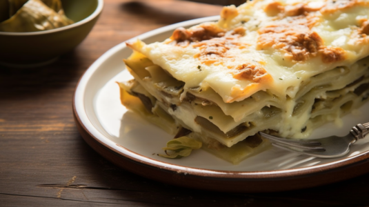 Lasagne ai Carciofi e Pecorino: Un Classico Rivisitato
